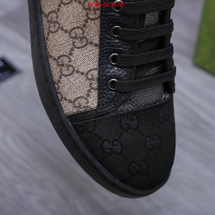 Men Shoes-Gucci mirror copy luxury ID: SY7476 $: 99USD