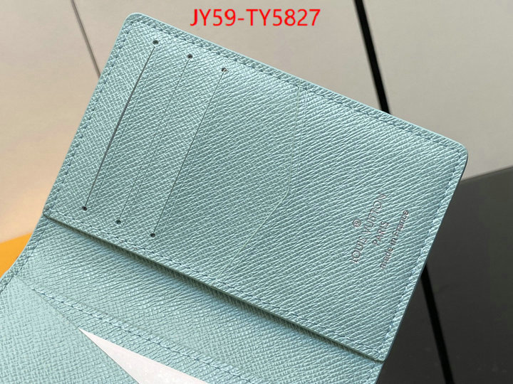 LV Bags(TOP)-Wallet highest product quality ID: TY5827 $: 59USD