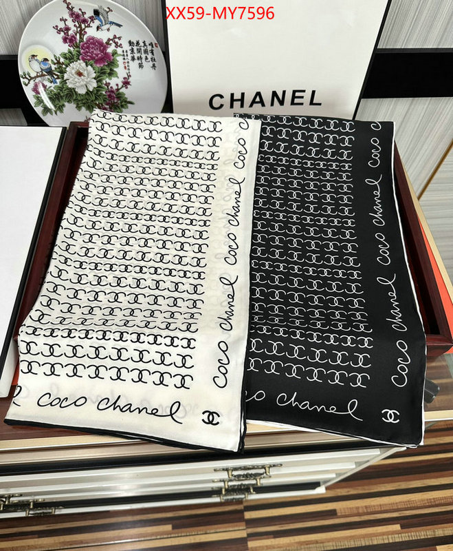 Scarf-Chanel cheap wholesale ID: MY7596 $: 59USD