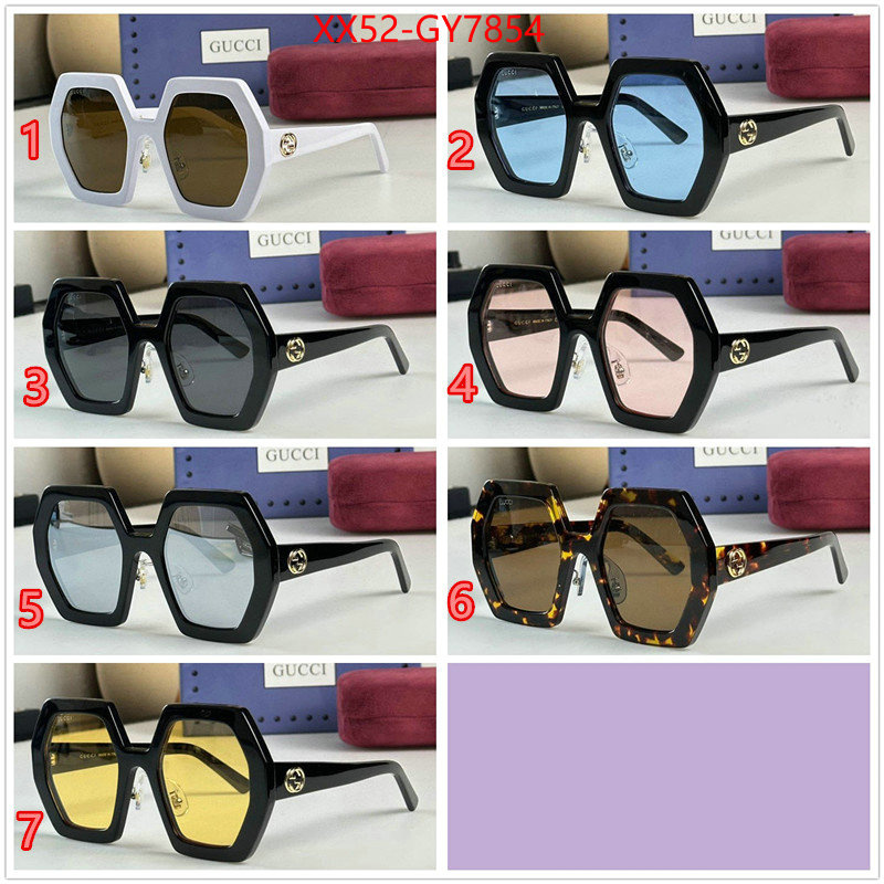 Glasses-Gucci buy cheap ID: GY7854 $: 52USD