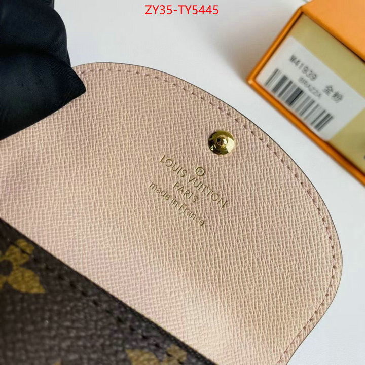 LV Bags(4A)-Wallet highest quality replica ID: TY5445 $: 35USD