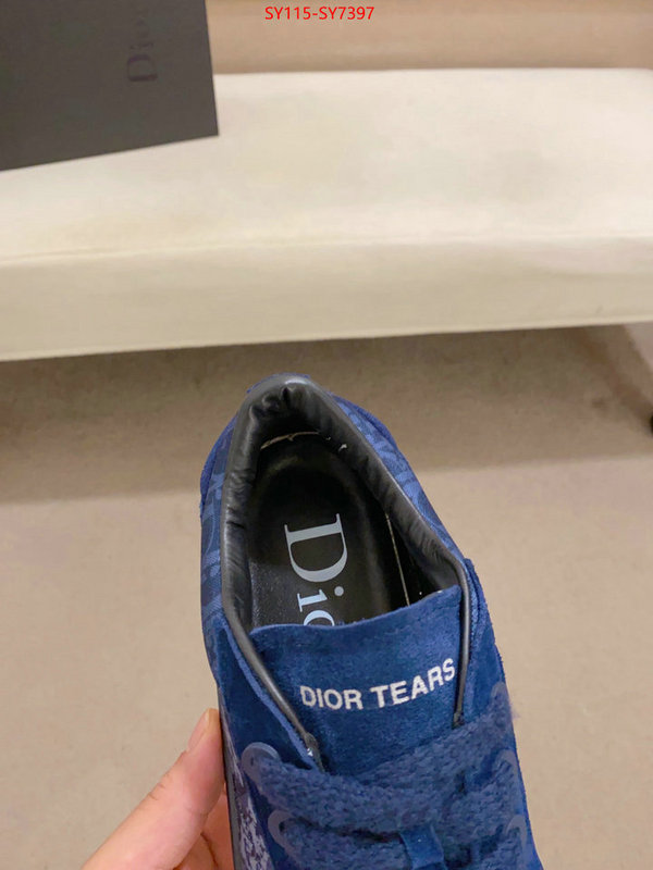 Men shoes-Dior shop designer replica ID: SY7397 $: 115USD