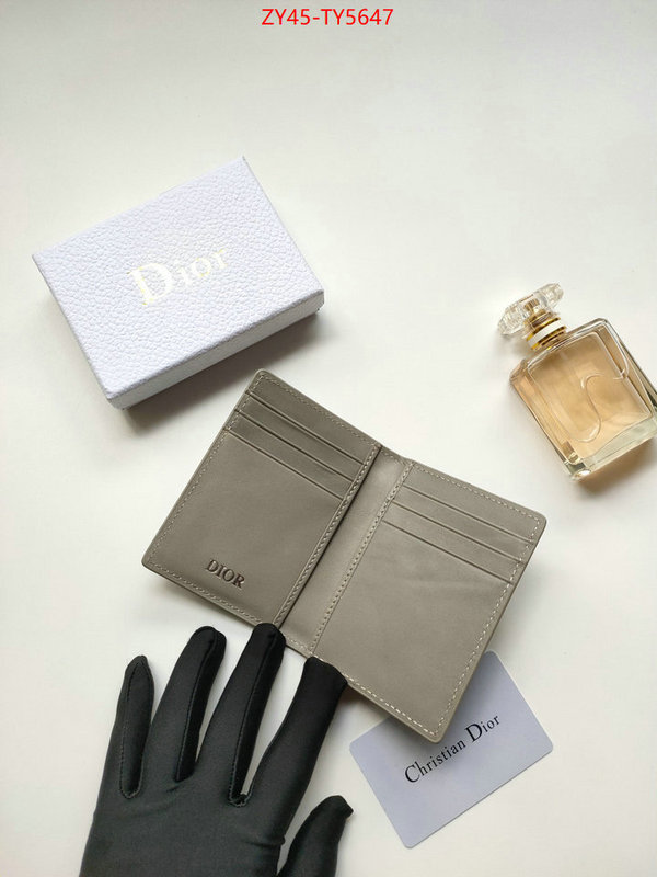 Dior Bags(4A)-Wallet- what's best ID: TY5647 $: 45USD