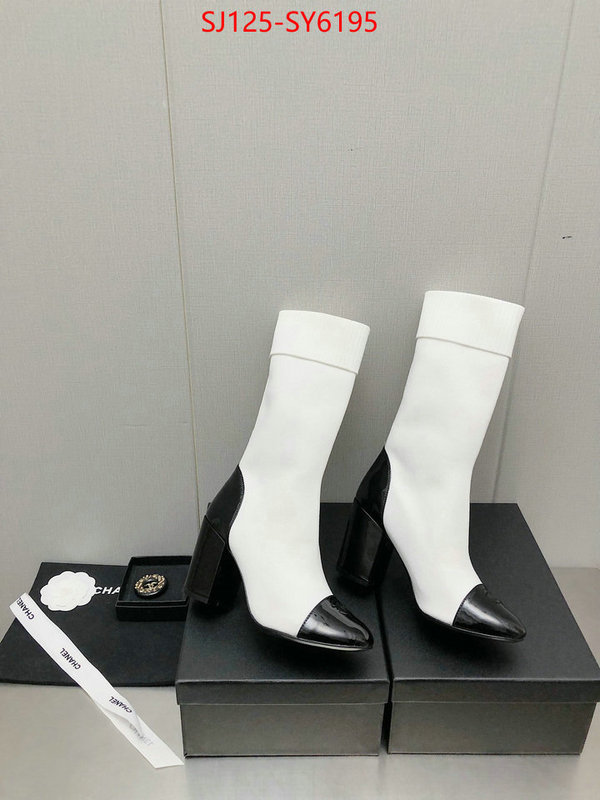 Women Shoes-Chanel shop cheap high quality 1:1 replica ID: SY6195 $: 125USD