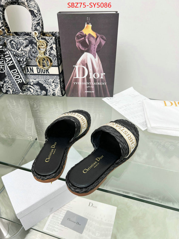 Women Shoes-Dior where should i buy to receive ID: SY5086 $: 75USD