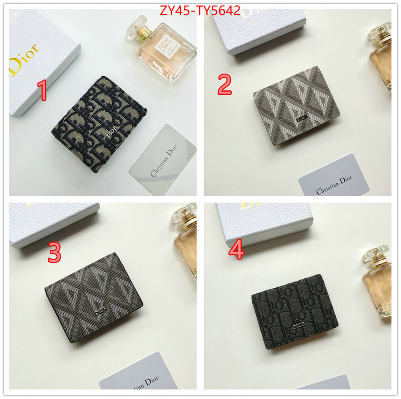 Dior Bags(4A)-Wallet- for sale online ID: TY5642 $: 45USD