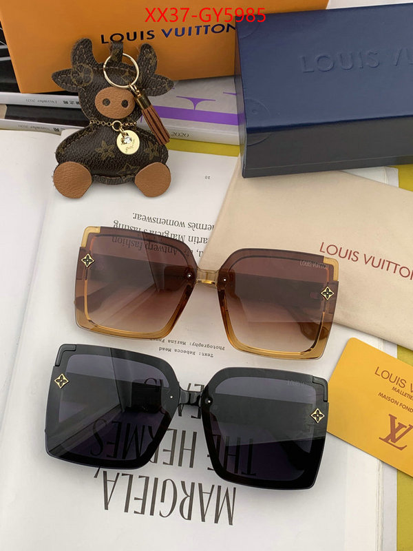 Glasses-LV replica how can you ID: GY5985 $: 37USD