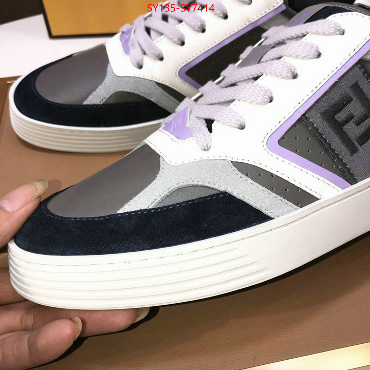 Men Shoes-Fendi fake aaaaa ID: SY7414 $: 135USD