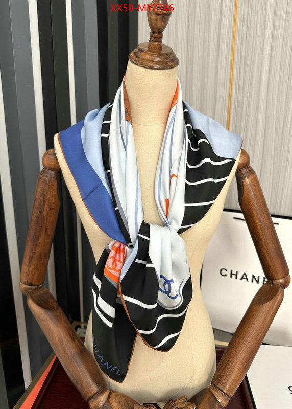 Scarf-Chanel best quality fake ID: MY7746 $: 59USD