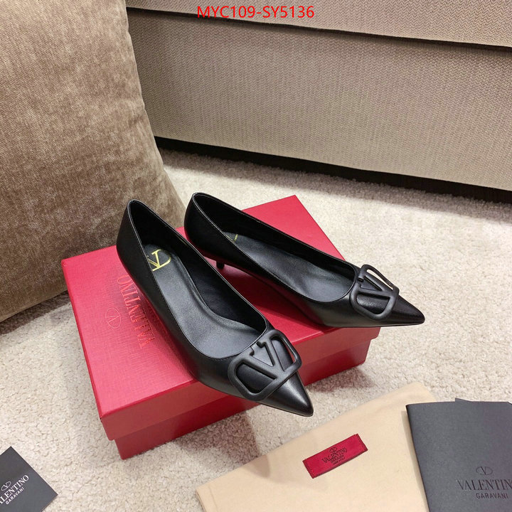 Women Shoes-Valentino best replica new style ID: SY5136 $: 109USD