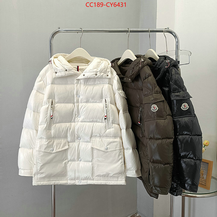 Down jacket Men-Moncler best website for replica ID: CY6431 $: 189USD