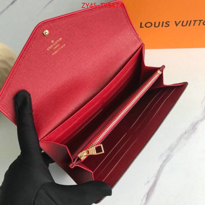 LV Bags(4A)-Wallet where can you buy a replica ID: TY5474 $: 45USD