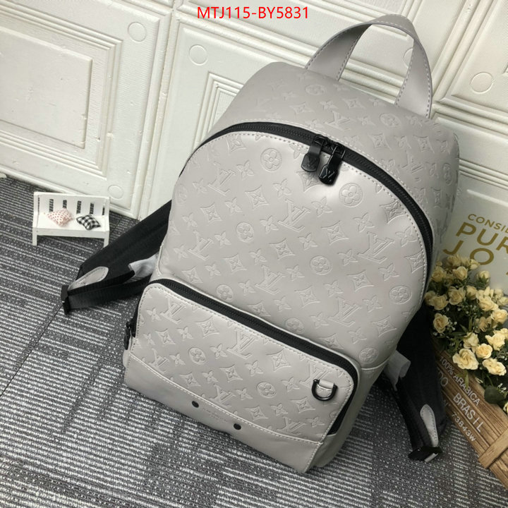 LV Bags(4A)-Backpack- 7 star replica ID: BY5831 $: 115USD