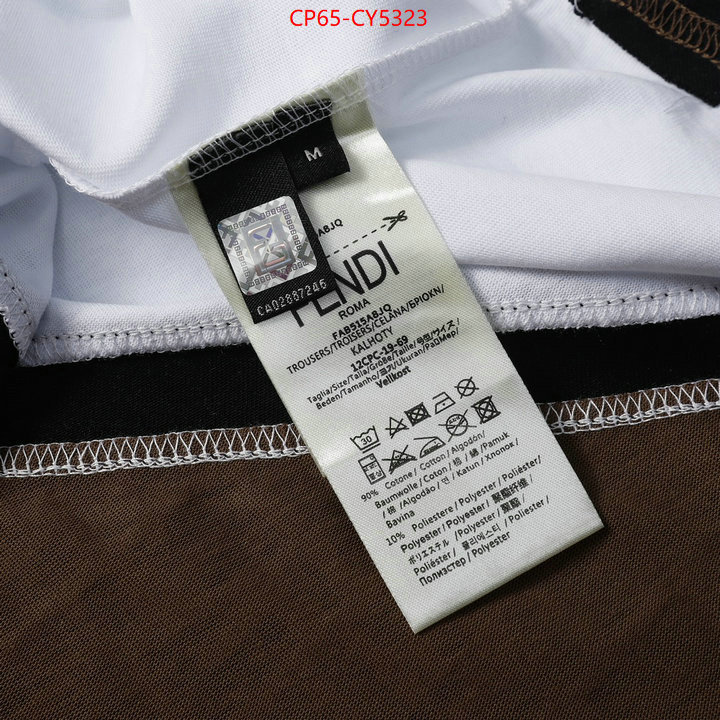 Clothing-Fendi luxury ID: CY5323 $: 65USD