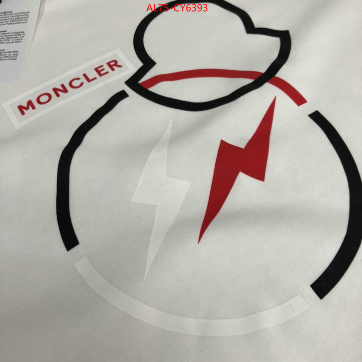 Clothing-Moncler top designer replica ID: CY6393 $: 75USD