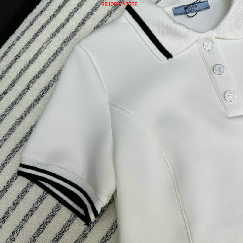 Clothing-Prada from china 2023 ID: CY7258 $: 109USD