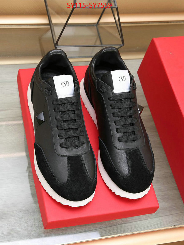 Men Shoes-Valentino replica 1:1 high quality ID: SY7559 $: 115USD