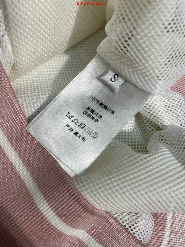 Clothing-Dior top designer replica ID: CY7225 $: 139USD