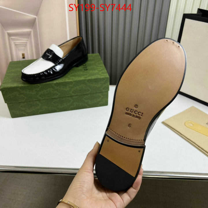 Men Shoes-Gucci designer wholesale replica ID: SY7444 $: 199USD