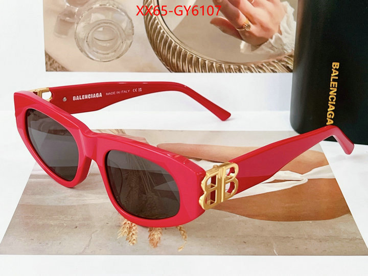 Glasses-Balenciaga wholesale imitation designer replicas ID: GY6107 $: 65USD