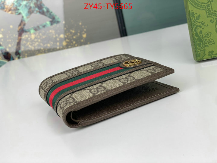 Gucci Bags(4A)-Wallet- aaaaa class replica ID: TY5665 $: 45USD