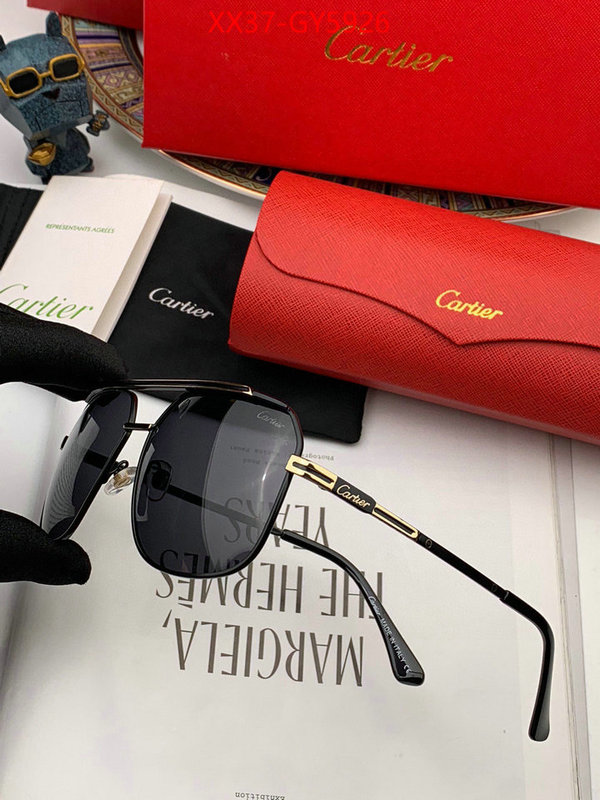 Glasses-Cartier first copy ID: GY5926 $: 37USD