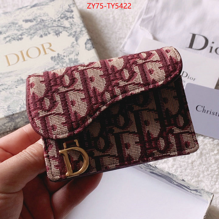 Dior Bags(4A)-Wallet- what ID: TY5422 $: 75USD