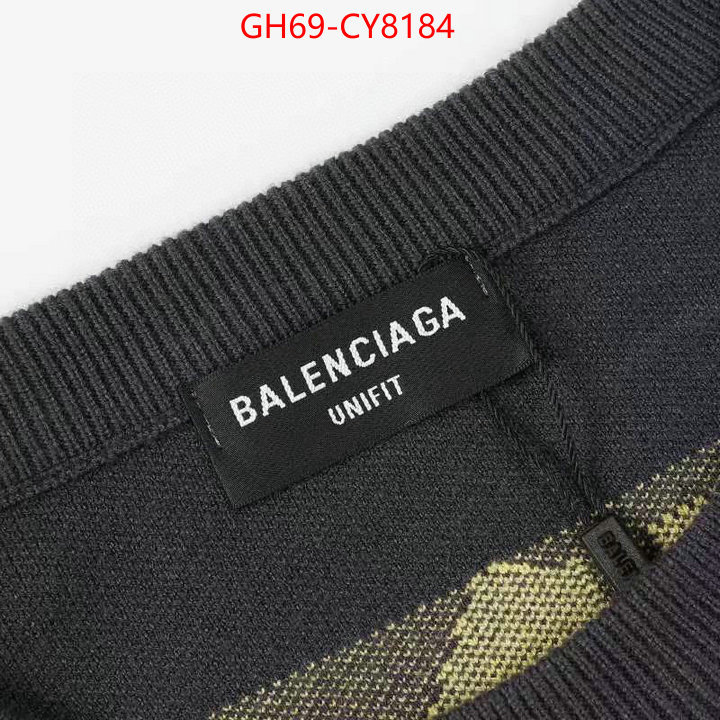 Clothing-Balenciaga online shop ID: CY8184 $: 69USD