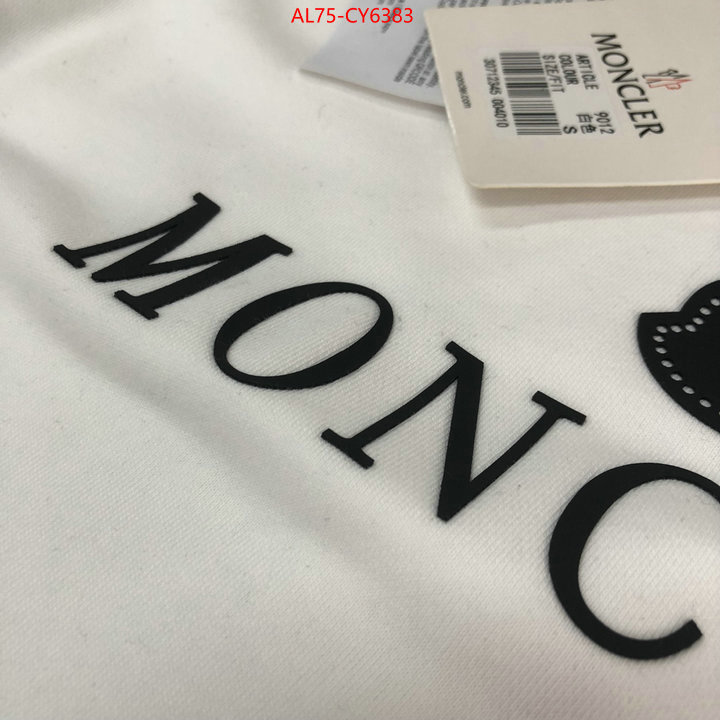 Clothing-Moncler what 1:1 replica ID: CY6383 $: 75USD