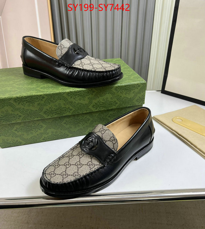 Men Shoes-Gucci top quality replica ID: SY7442 $: 199USD