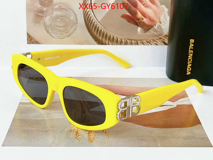 Glasses-Balenciaga wholesale imitation designer replicas ID: GY6107 $: 65USD