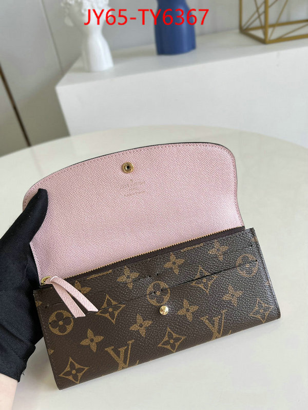 LV Bags(TOP)-Wallet copy aaaaa ID: TY6367 $: 65USD