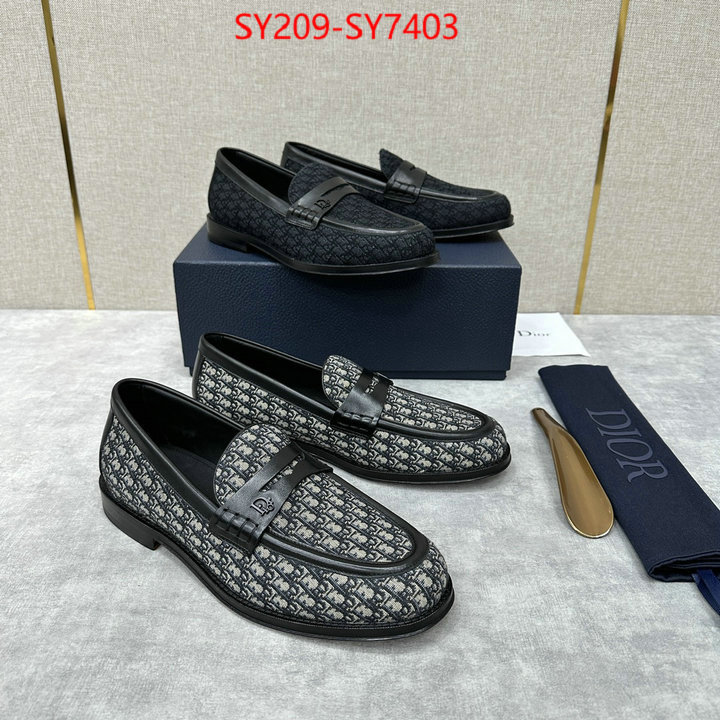 Men shoes-Dior what best designer replicas ID: SY7403 $: 209USD