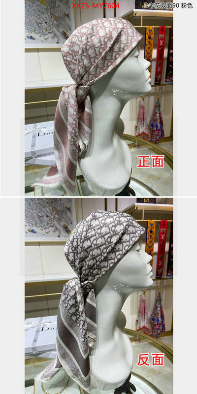 Scarf-Dior what is a 1:1 replica ID: MY7604 $: 75USD