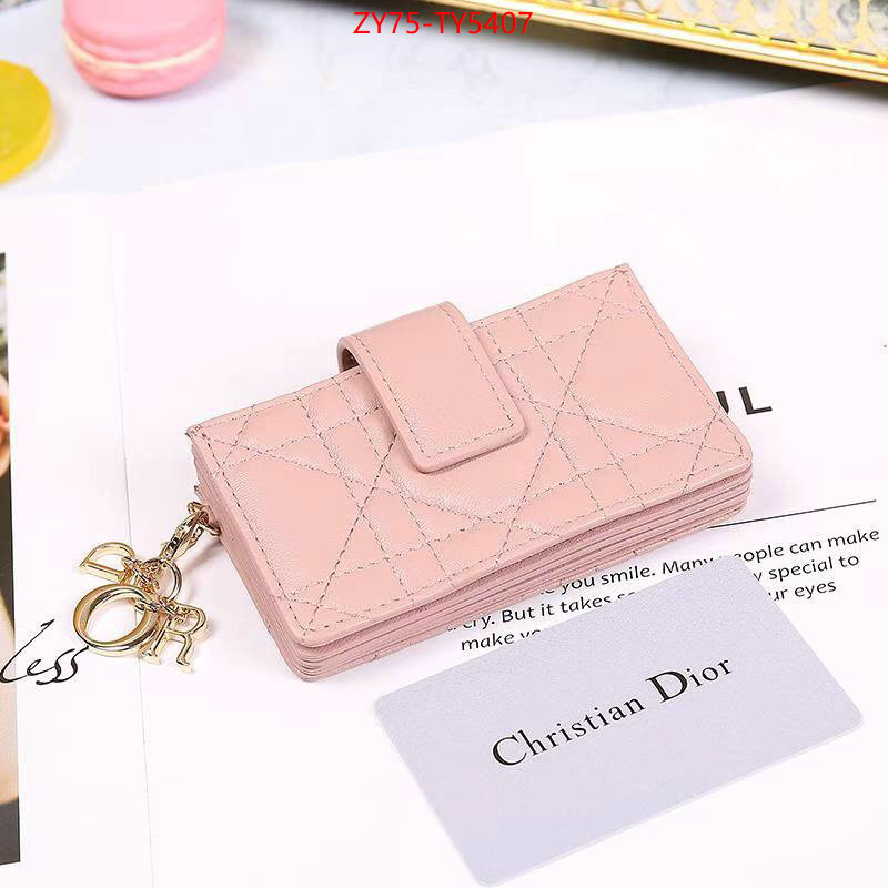 Dior Bags(4A)-Wallet- replica best ID: TY5407 $: 75USD