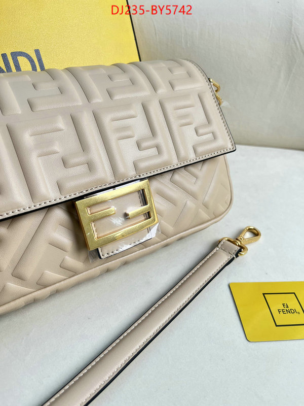 Fendi Bags(TOP)-Baguette find replica ID: BY5742 $: 235USD