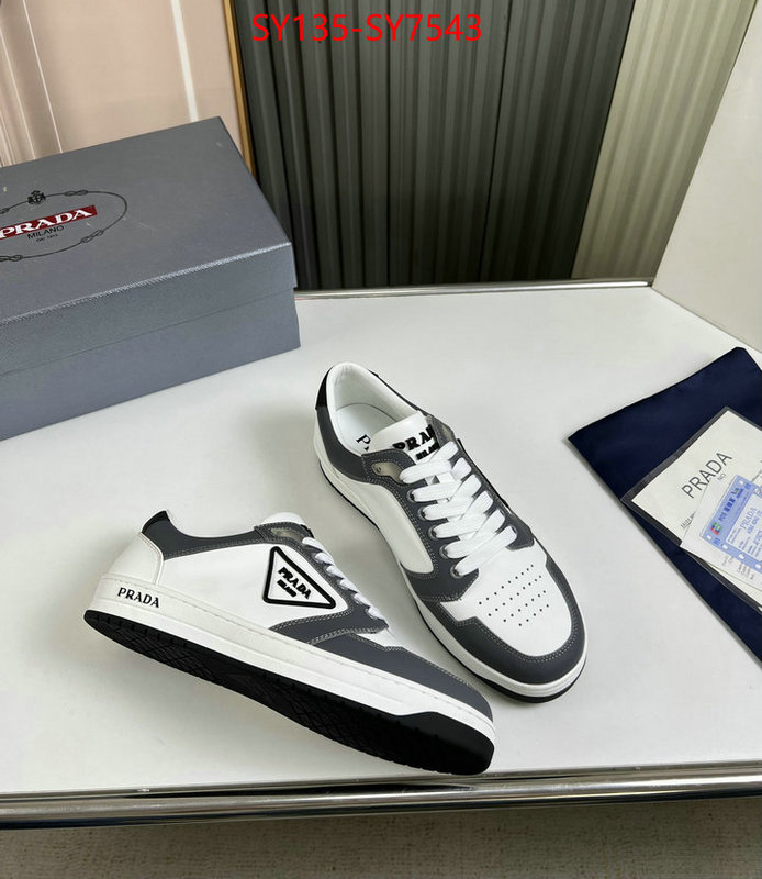 Men shoes-Prada 1:1 replica ID: SY7543 $: 135USD