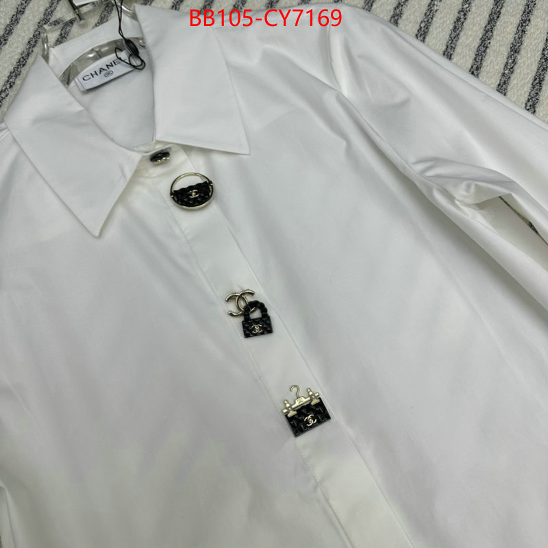 Clothing-Chanel 2023 luxury replicas ID: CY7169 $: 105USD