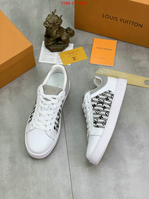 Men Shoes-LV high ID: SY7535 $: 99USD