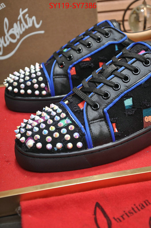 Men shoes-Christian Louboutin best capucines replica ID: SY7386 $: 119USD