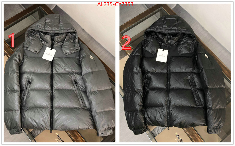 Down jacket Men-Moose Kunckles shop designer replica ID: CY7353 $: 235USD