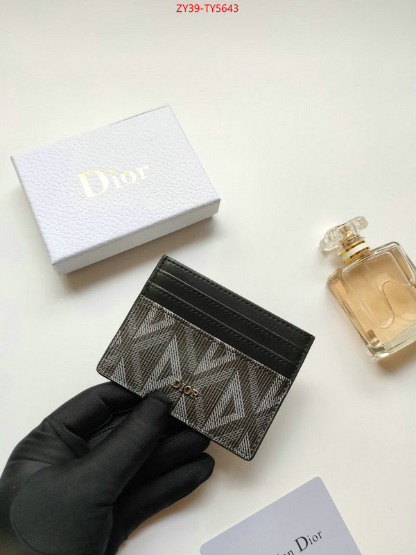 Dior Bags(4A)-Wallet- first top ID: TY5643 $: 39USD