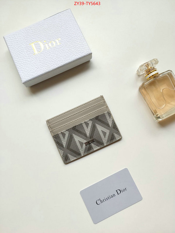 Dior Bags(4A)-Wallet- first top ID: TY5643 $: 39USD