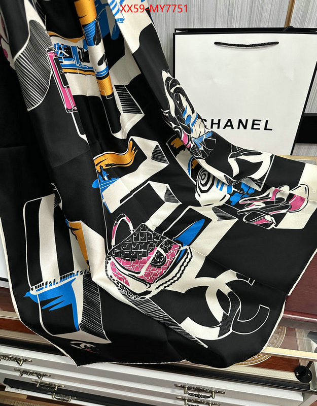 Scarf-Chanel at cheap price ID: MY7751 $: 59USD