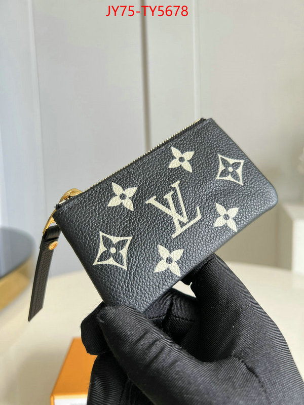 LV Bags(TOP)-Wallet where can you buy a replica ID: TY5678 $: 75USD