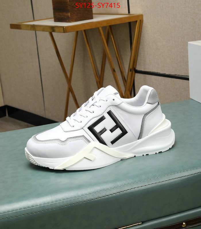 Men Shoes-Fendi is it illegal to buy dupe ID: SY7415 $: 125USD