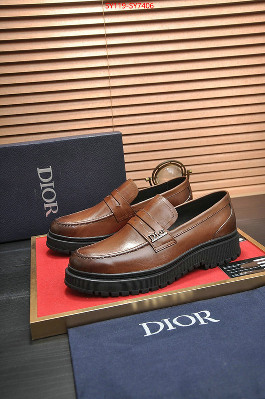 Men shoes-Dior fake aaaaa ID: SY7406 $: 119USD