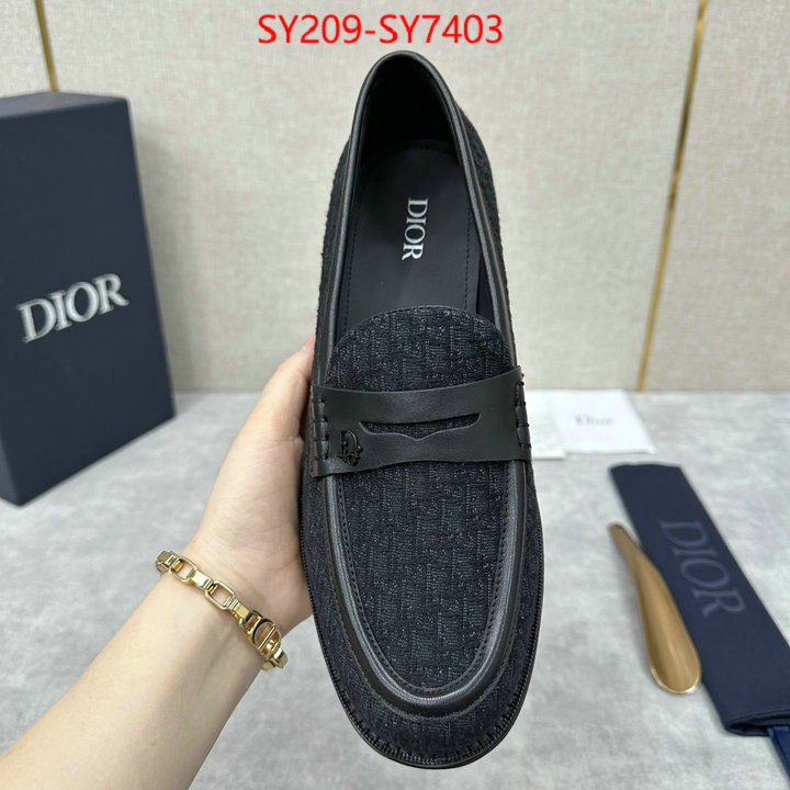 Men shoes-Dior what best designer replicas ID: SY7403 $: 209USD