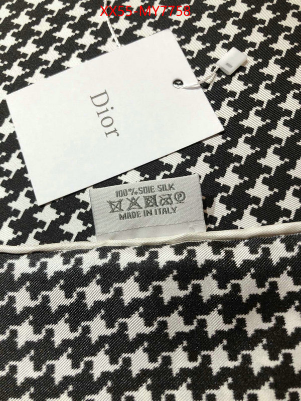 Scarf-Dior luxury fake ID: MY7758 $: 55USD