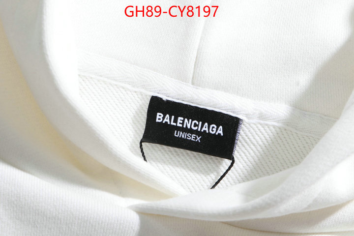 Clothing-Balenciaga brand designer replica ID: CY8197 $: 89USD
